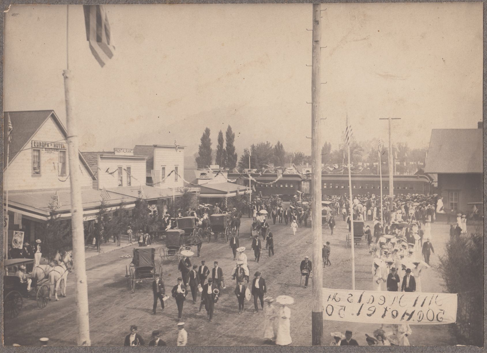 Train Depot in Calistoga